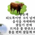 당신의 평생 건강을 위해서