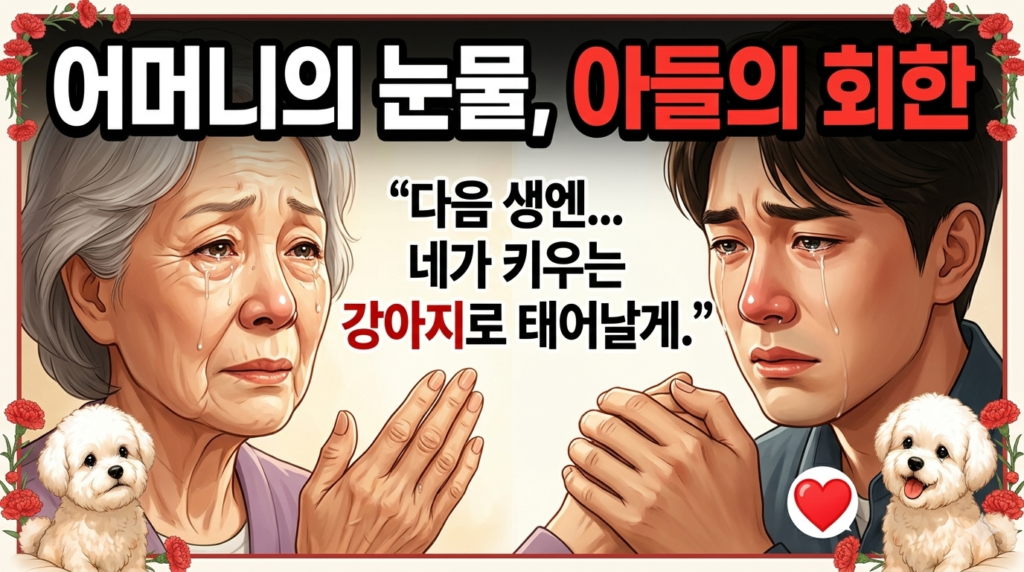 [98세 어머니가 생의 끝자락에서 아들에게 아주 조용히 이런 말을 했습니다.]