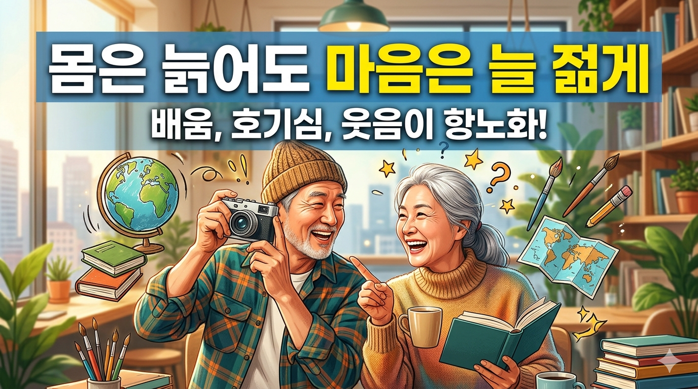 밝게 웃는 사람